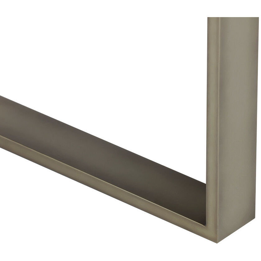 Fuentes 86 X 40 inch Brown / Brass Dining Table